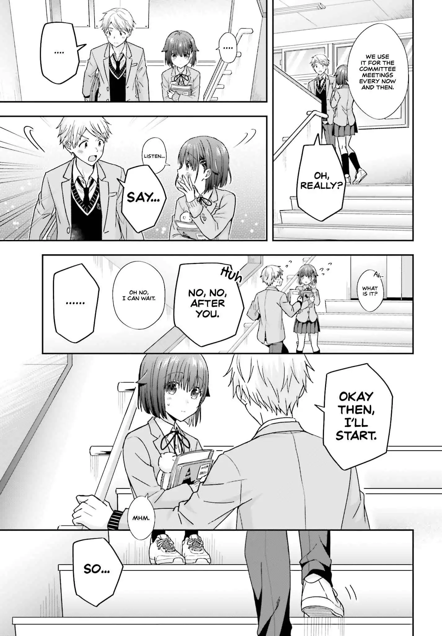 The Quiet Komori-san and the Loud Oobayashi-kun Chapter 25 8